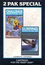 2 Pak Black - Challenge, Surfing (HES) (PAL) ROM