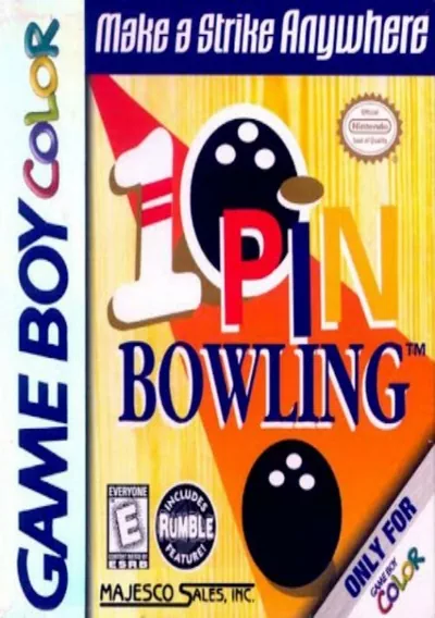 ROM Cover: 10-Pin Bowling