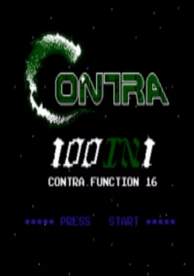 ROM Cover: 100-in-1 Contra Function 16