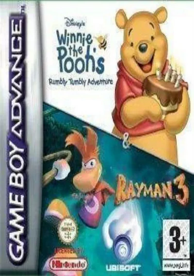 ROM Cover: 2 In 1 - Winnie The Pooh's Rumbly Tumbly Adventure & Rayman 3 (E)