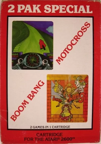 ROM Cover: 2 Pak Special Red - Motocross,Boom Bang (1990) (PAL)