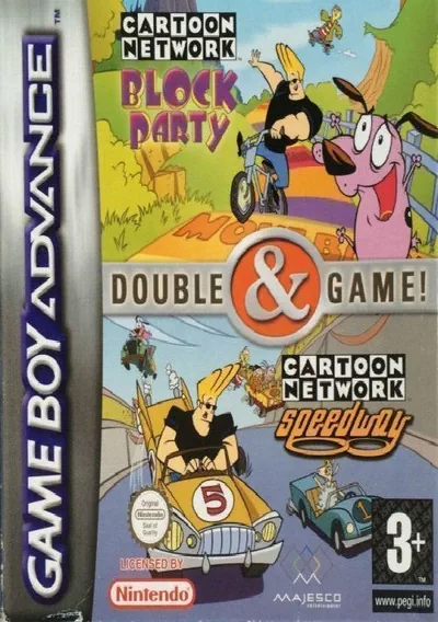 ROM Cover: 2 In 1 - Cartoon Network - Block Party & Speedway (sUppLeX) (EU)