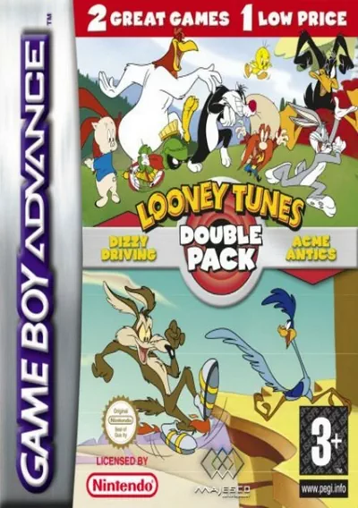 ROM Cover: 2 In 1 - Looney Tunes - Dizzy Driving Looney Tunes - Acme Antics