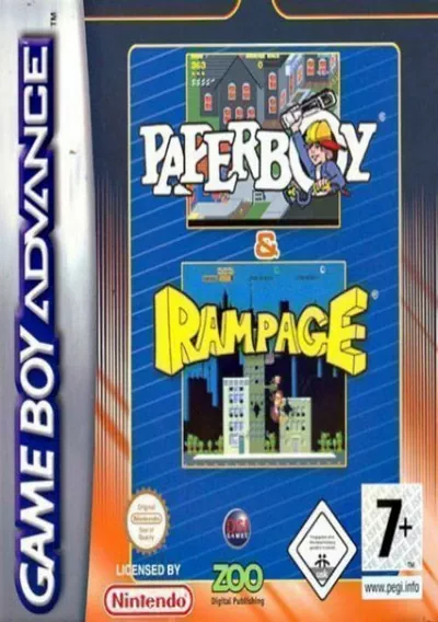 ROM Cover: 2 In 1 - Paperboy Rampage