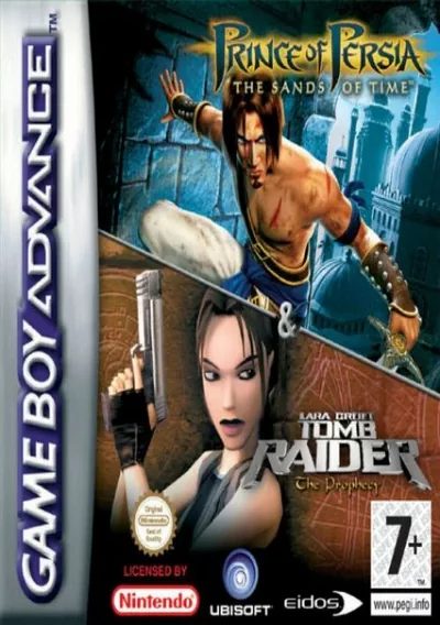 ROM Cover: 2 In 1 - Prince Of Persia - The Sands Of Time & Tomb Raider - The Prophecy