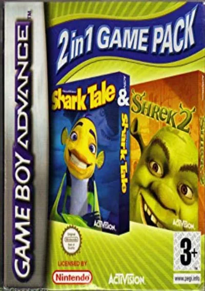 ROM Cover: 2 In 1 - Shrek 2 & Shark Tale