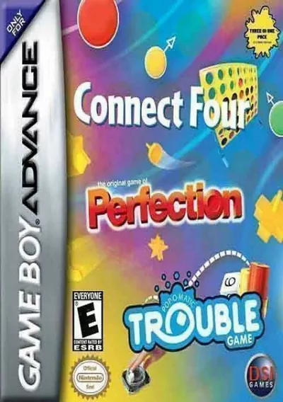 ROM Cover: 3 In 1 - Connect Four Perfection Trouble