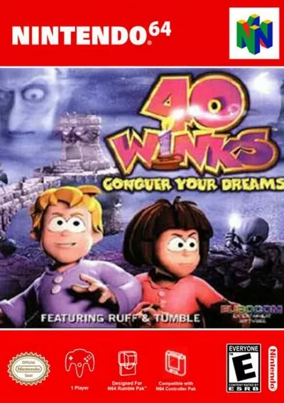 ROM Cover: 40 Winks (Europe)