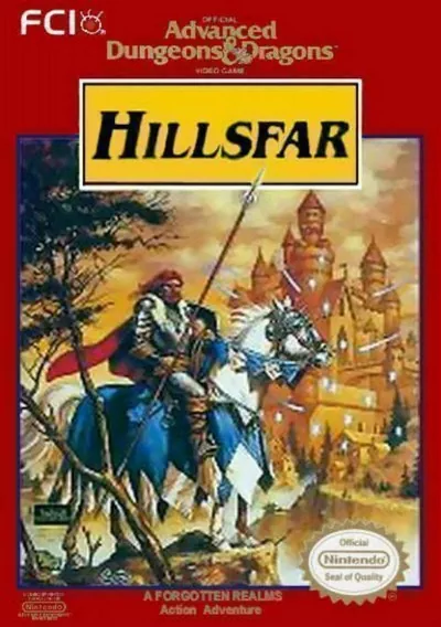 ROM Cover: AD&D Hillsfar