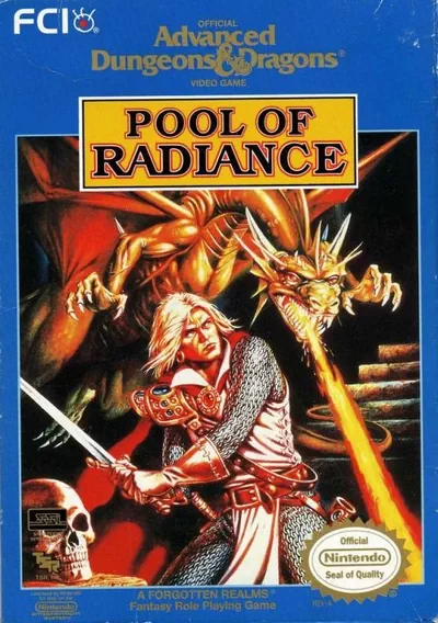 ROM Cover: AD&D Pool Of Radiance