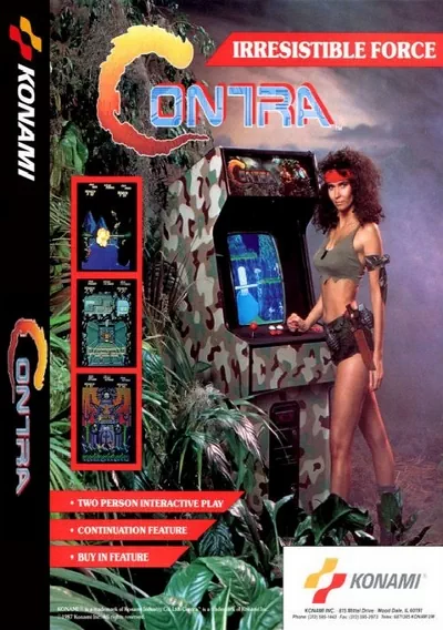 ROM Cover: Contra (US / Asia, set 2)