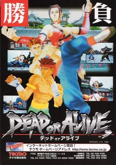 ROM Cover: Dead or Alive (Model 2B, Revision B)