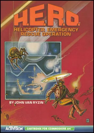 ROM Cover: H.E.R.O. - Helicopter Emergency Rescue Operation (E) (Activision)