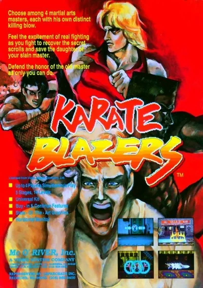 ROM Cover: Karate Blazers (World, set 1)