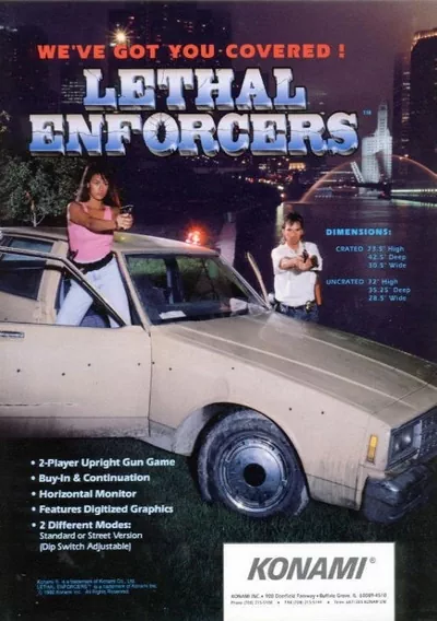 ROM Cover: Lethal Enforcers (ver UAE, 11/19/92 15:04)