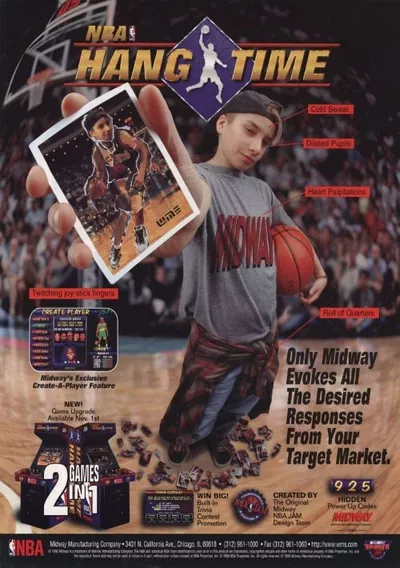 ROM Cover: NBA Hangtime (rev L1.1 04/16/96)