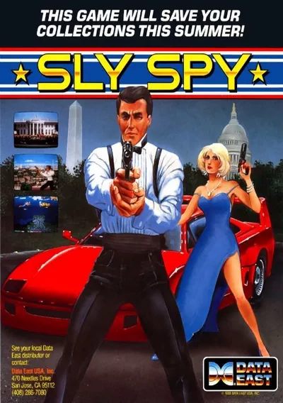 ROM Cover: Sly Spy (US revision 4)