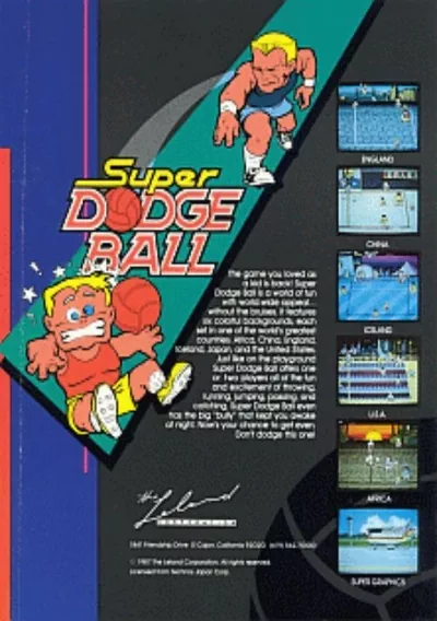 ROM Cover: Super Dodge Ball (US)