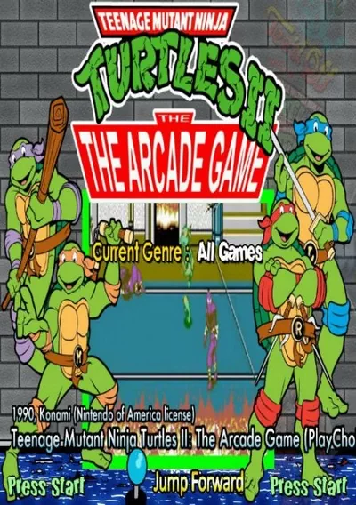 ROM Cover: Teenage Mutant Ninja Turtles (Oceania 2 Players)