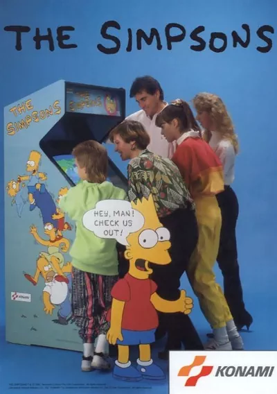 ROM Cover: The Simpsons (2 Players World, set 2)