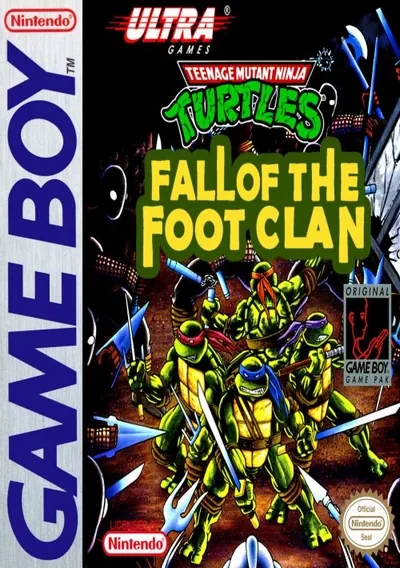 ROM Cover: TMNT - Fall of the Foot Clan