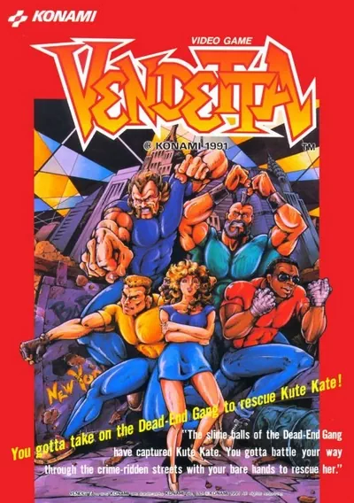 ROM Cover: Vendetta (World, 2 Players, ver. W)