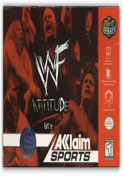 ROM Cover: WWF Attitude