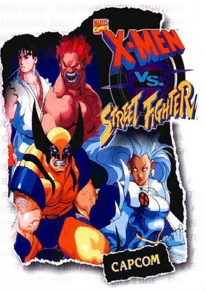 ROM Cover: X-Men Vs. Street Fighter (USA 960910)