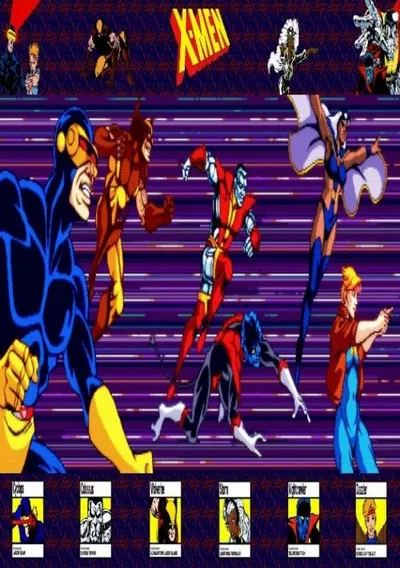 ROM Cover: X-Men (6 Players ver UCB)