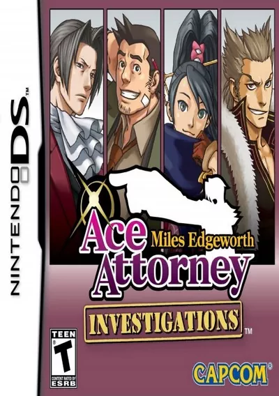 ROM Cover: Ace Attorney Investigations - Miles Edgeworth