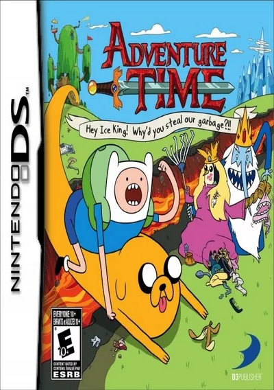 ROM Cover: Adventure Time - Hey Ice King! Why'd You Steal Our Garbage!!