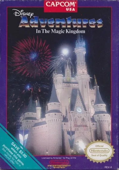 ROM Cover: Adventures In The Magic Kingdom