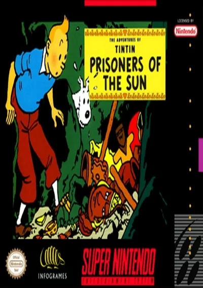 ROM Cover: Adventures Of Tintin, The - Prisoners Of The Sun (EU)