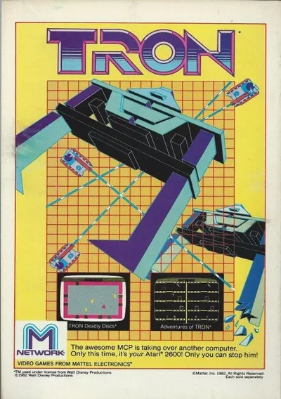 ROM Cover: Adventures Of Tron (1983) (Mattel)