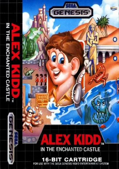 ROM Cover: Alex Kidd In The Enchanted Castle (EU)