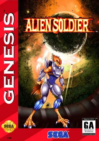 ROM Cover: Alien Soldier