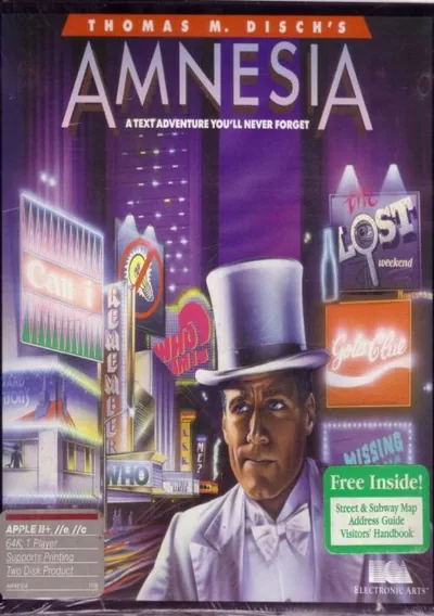 ROM Cover: Amnesia (Disk 1 Of 4)