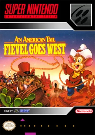 ROM Cover: An American Tail - Fievel Goes West