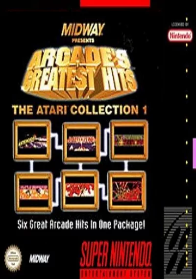 ROM Cover: Arcade's Greatest Hits - The Atari Collection 1