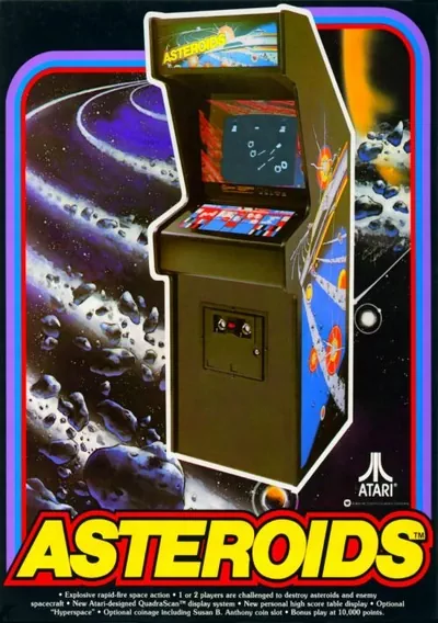 ROM Cover: Asteroids