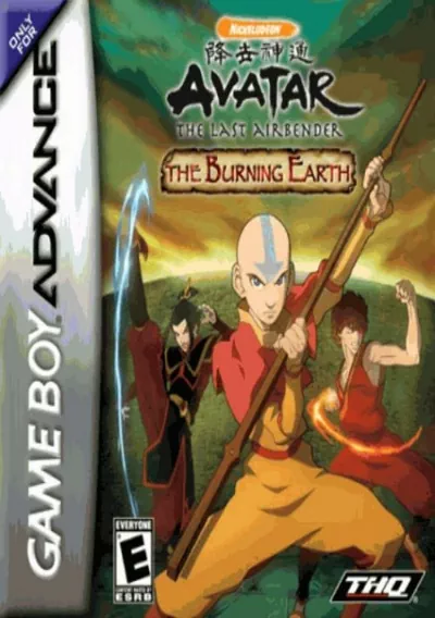 ROM Cover: Avatar - The Legend Of Aang - The Burning Earth (Sir VG)