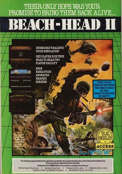 ROM Cover: Beach-head II