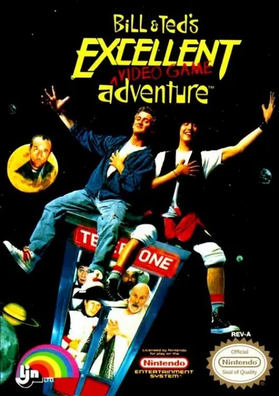 ROM Cover: Bill & Ted's Excellent Video Game Adventure