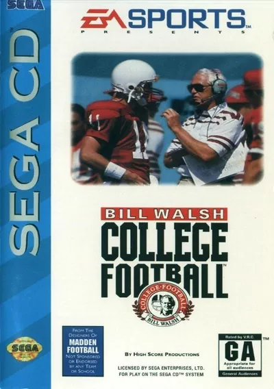 ROM Cover: Bill Walsh College Football (U)