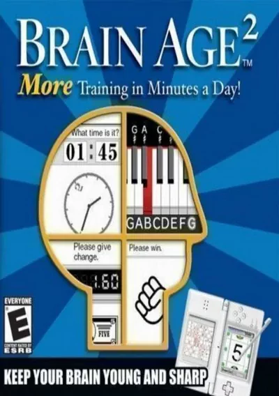 ROM Cover: Brain Age 2 - More Training In Minutes A Day (Mr. 0)