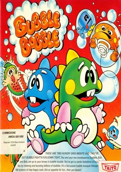 ROM Cover: Bubble Bobble