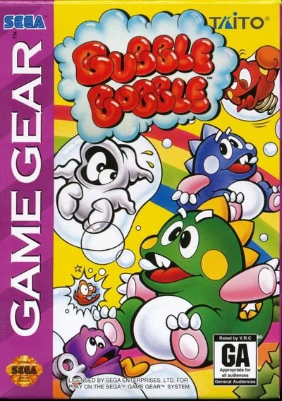 ROM Cover: Bubble Bobble