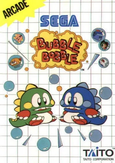 ROM Cover: Bubble Bobble