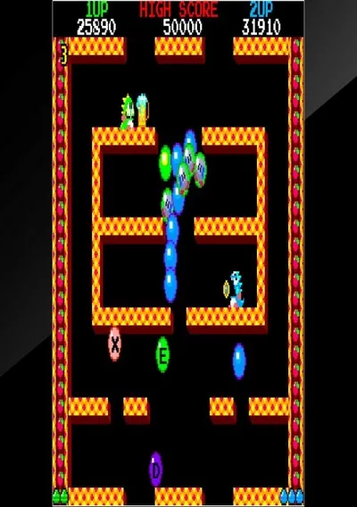 ROM Cover: Bubble Bobble