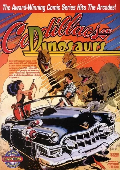 ROM Cover: Cadillacs and Dinosaurs (USA 930201)